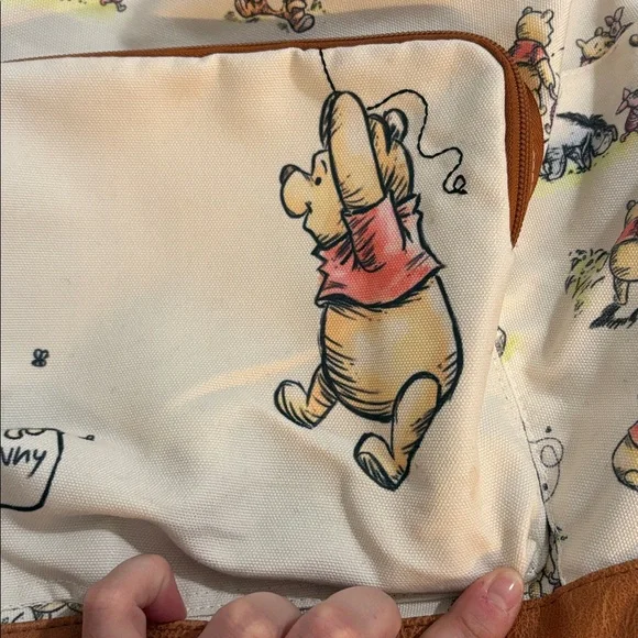 Disney Winnie The Pooh Balloon Slouch Backpack Hot Topic - Picture 2 of 8
